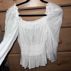 Express puff sleeve top